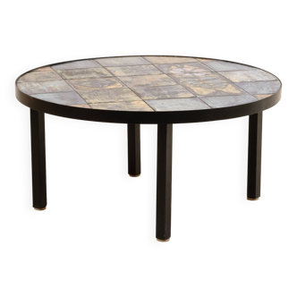 Table basse céramique émaillé 1960's