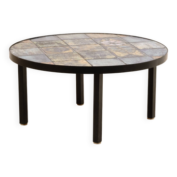 Table basse céramique émaillé 1960's