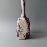 Blown glass bottle vase, Clichy glassworks