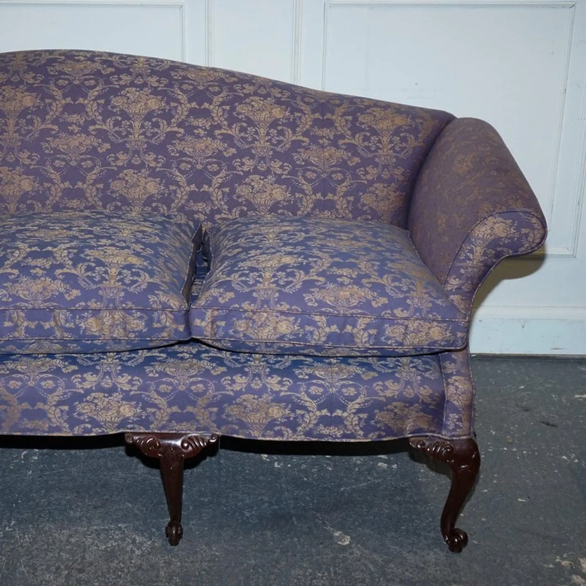 Chippendale 3-Seater Sofa Antique Country House, England