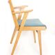 Chaise à accoudoirs années 50