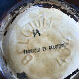 Speckled ceramic vase, Belgium, circa 196O.