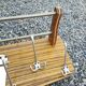 vintage coat rack with 6 hooks