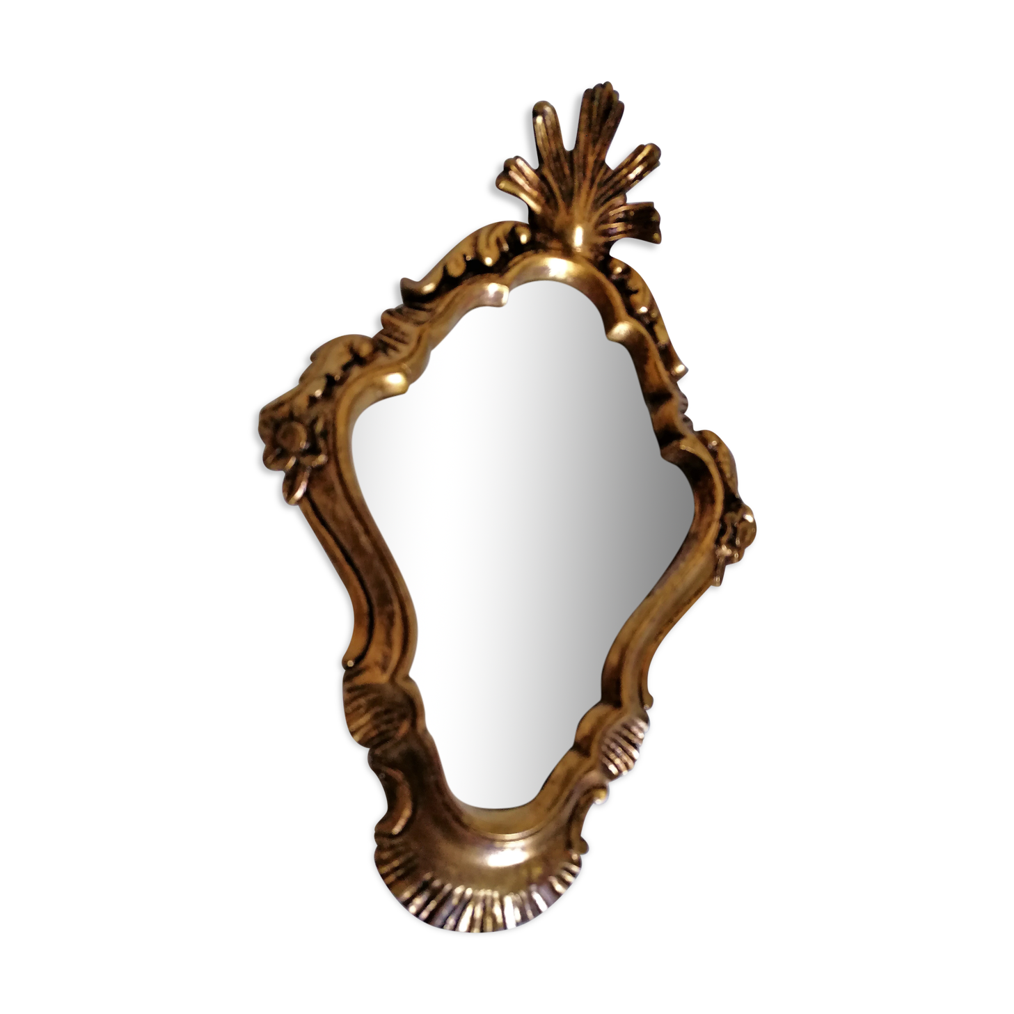 Rococo rococo mirror louis xv style 26x17cm