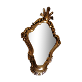 Miroir rocaille rococo style louis xv 26x17cm