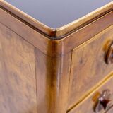 Art Deco Burr Walnut Chest of Drawers