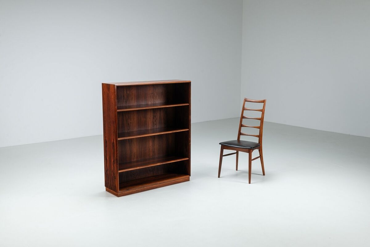 Ejvind Johansson bookcase in rosewood Ivan Gern Denmark 1960