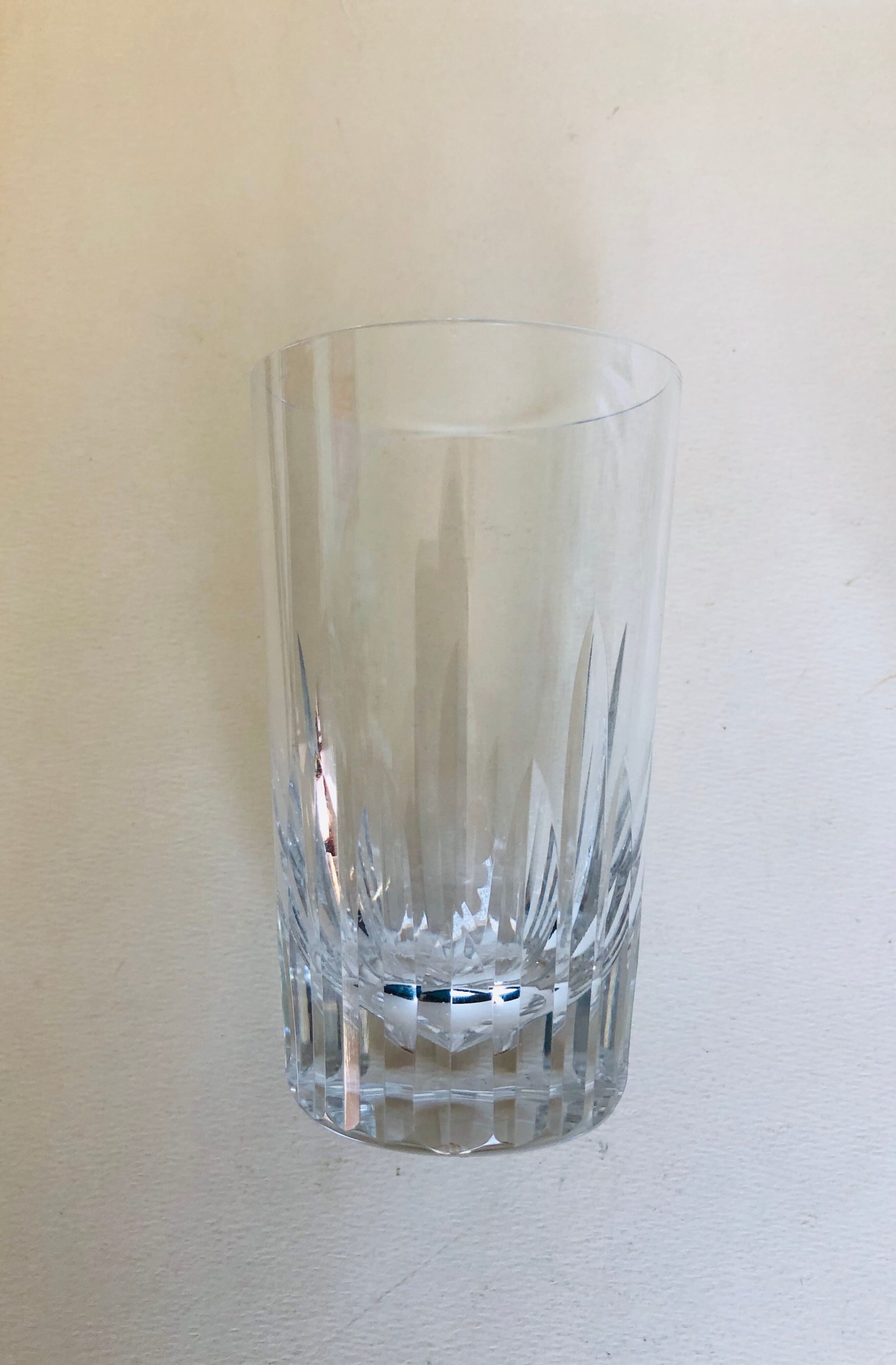 Set of 9 glasses of Baccarat