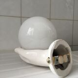 Wall lamp hand lamp ceramic vintage 70s