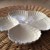 Plat en porcelaine blanche