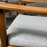 A pair of scandinavian lounge chairs from the 1960s
