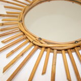 French sunburst mirror 1950