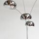 XL arc lamp by WOFI Leuchten from the 1970s