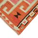 Turkish Handwoven Vintage Herki Kilim 98 cm x 322 cm