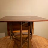 Table vintage pliable palissandre de Berndt Winge
