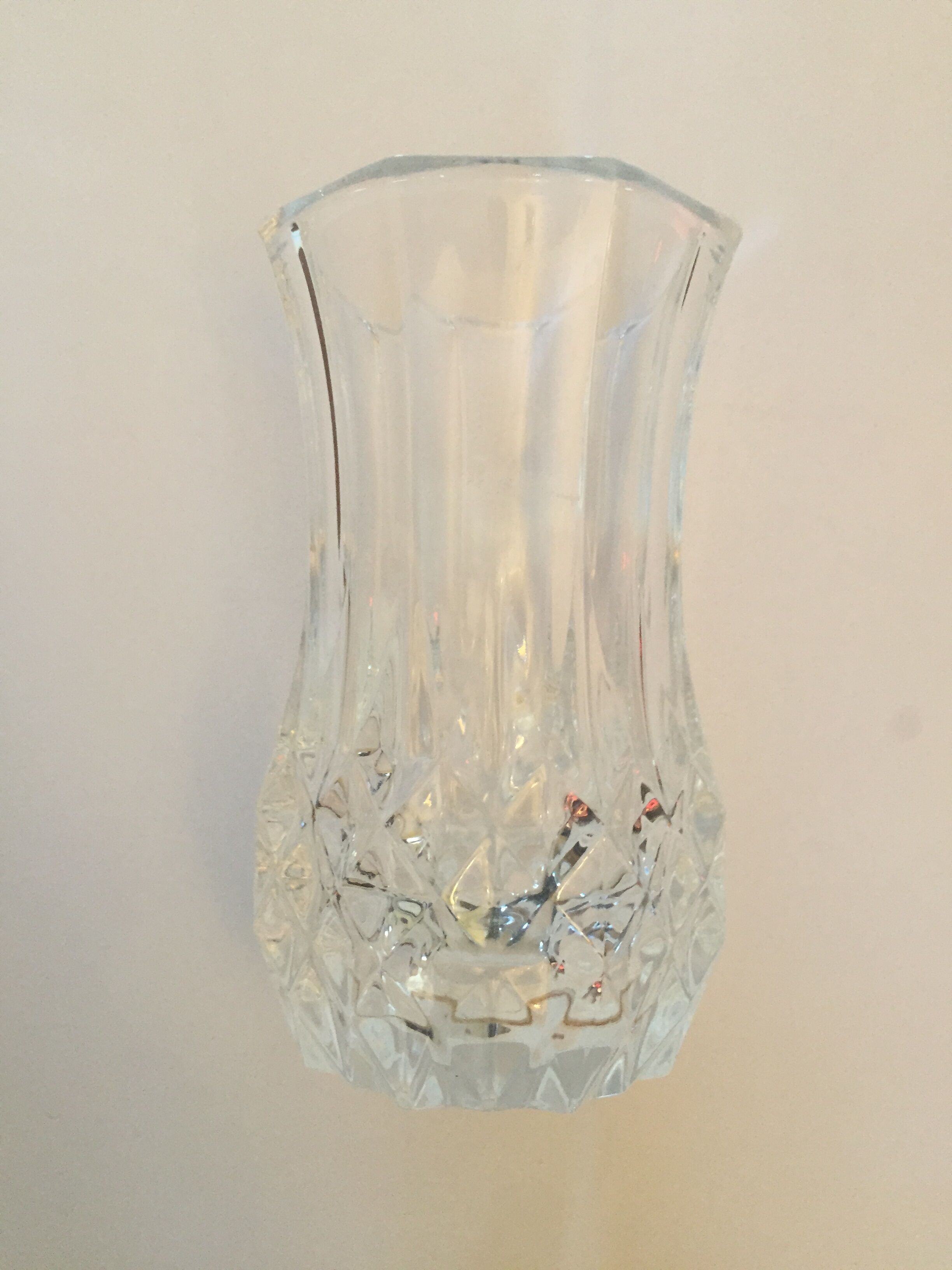 Crystal vase
