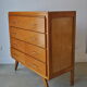 Chest of drawers vintage feet compass 1970