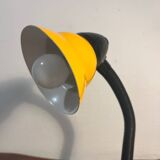 Semi-articulated metal lamp from the 80s