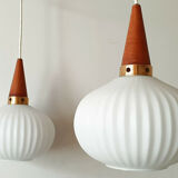Scandinavian vintage pendant lamp 1960