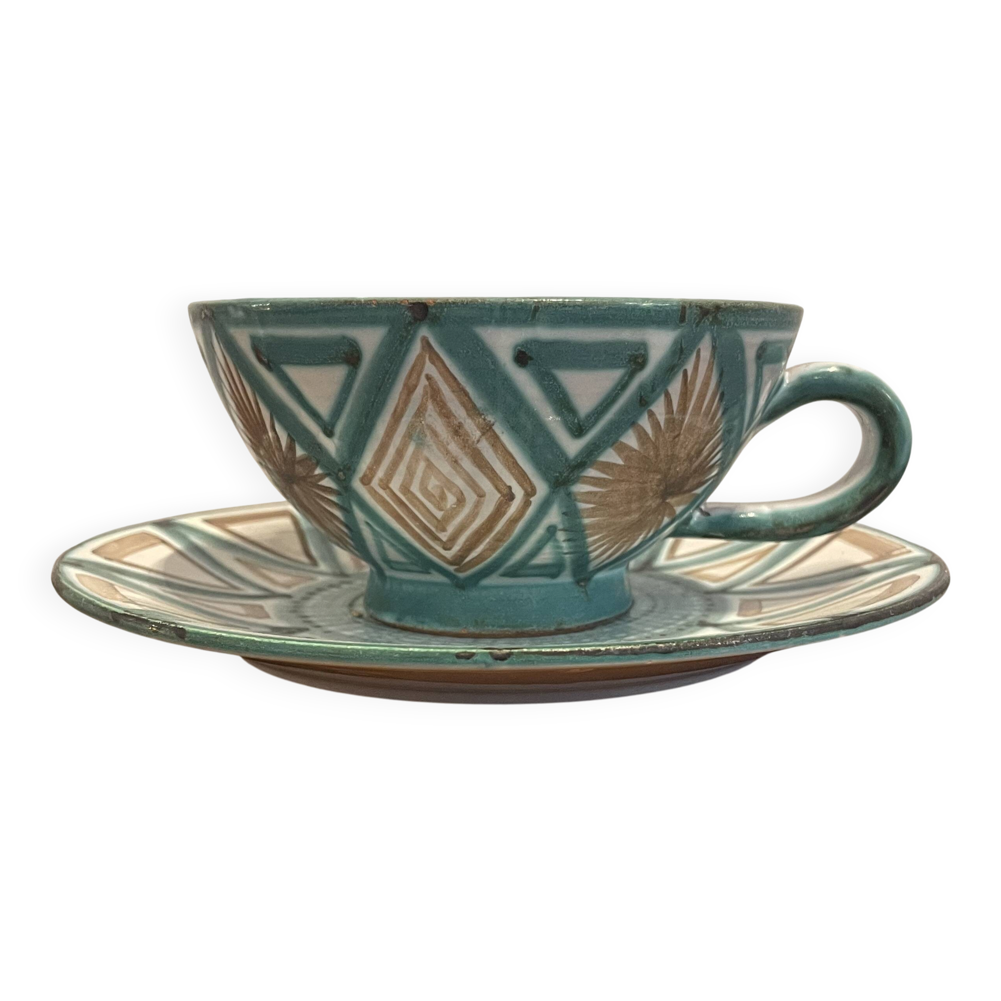 Tasse et sous-tasse Robert Picault