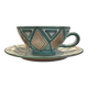 Tasse et sous-tasse Robert Picault
