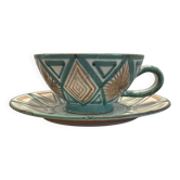 Cup and saucer Robert Picault