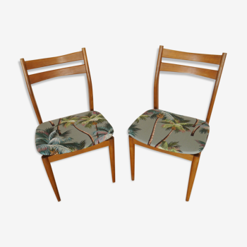 Pairs of Scandinavian chairs