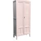 Parisian Art Deco wardrobe in pink, 1930.