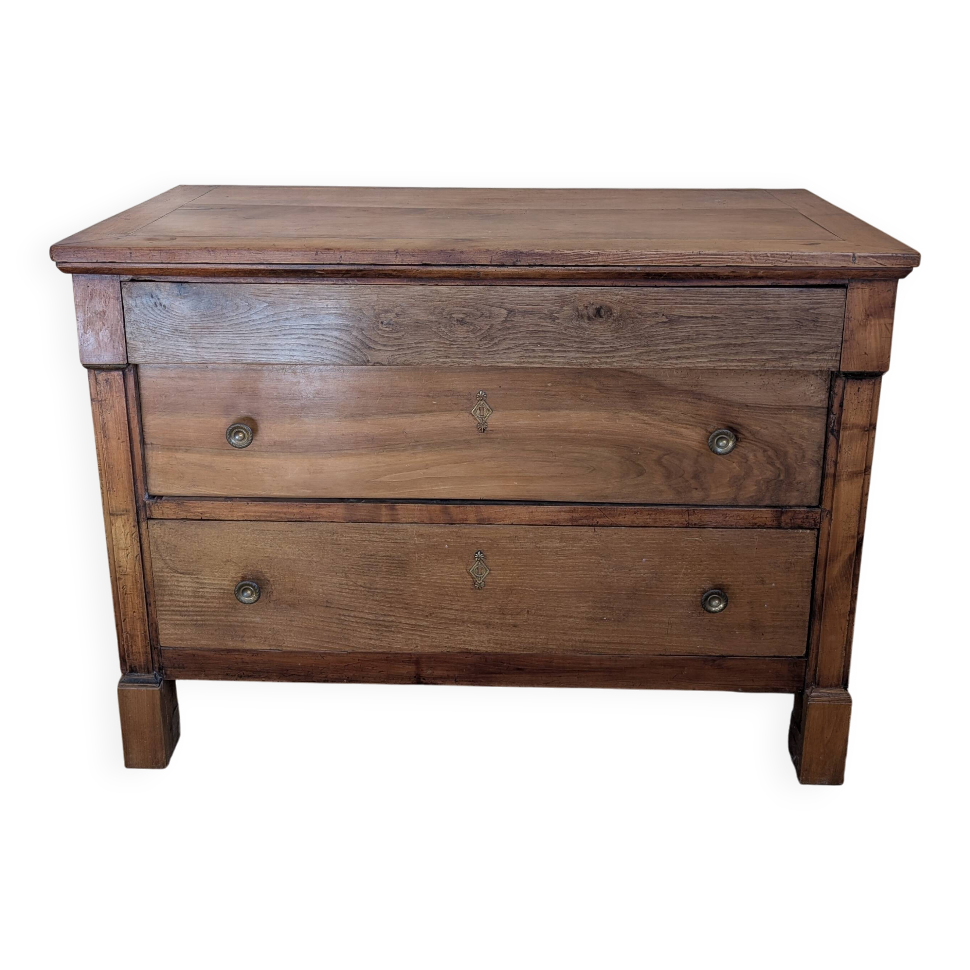 Empire wooden chest of drawers