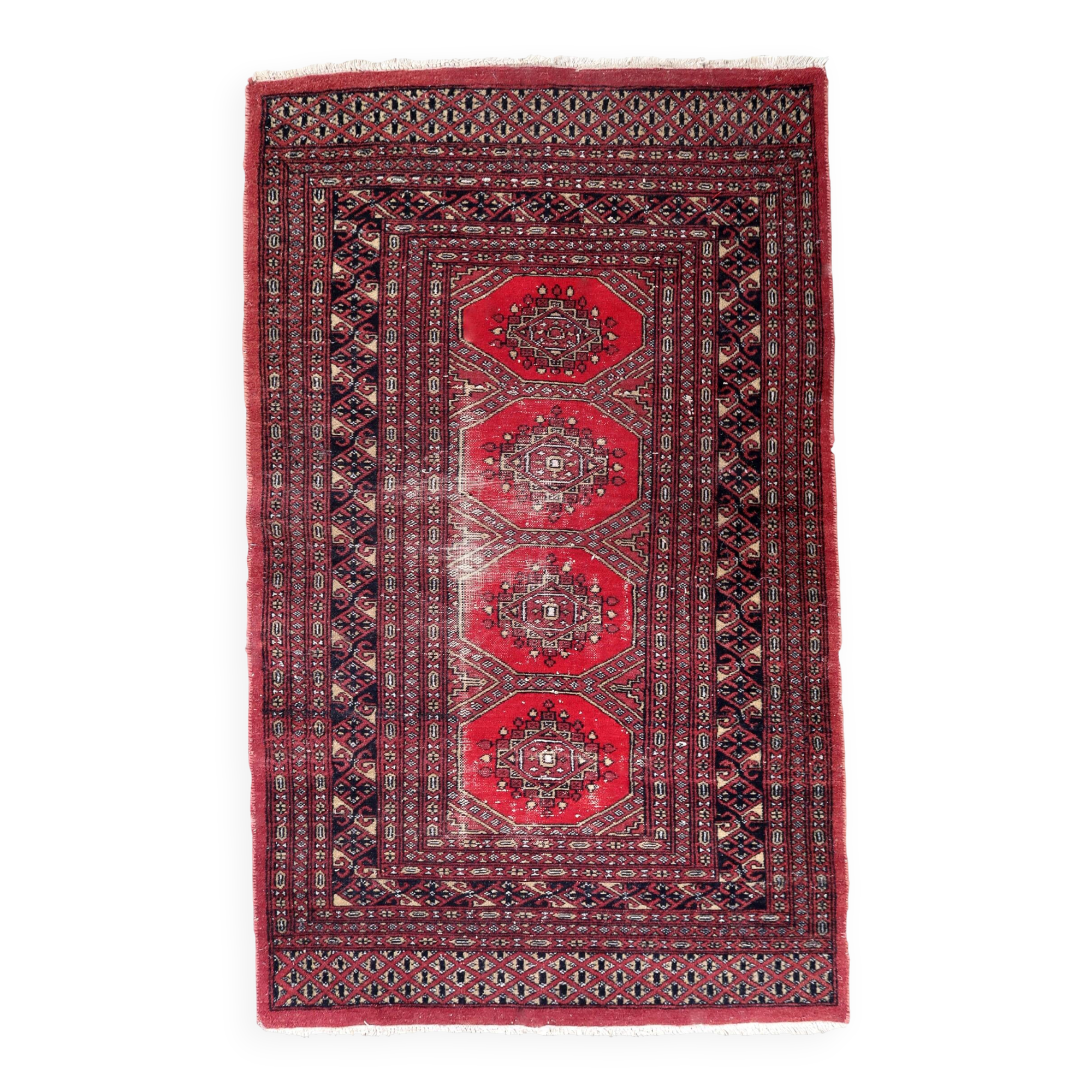 Tapis Vintage Fait Main Boukhara – 94 x 163 cm - 1C1022