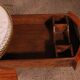 Louis XVI Rosewood Side Table With Writing Desk