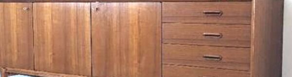 Enfilade scandinave vintage en teck