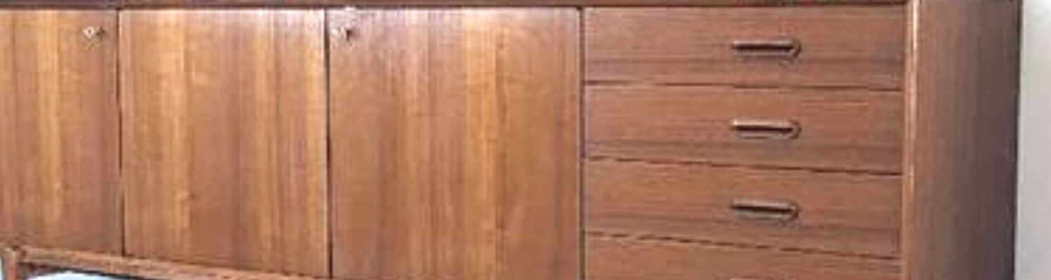 Enfilade scandinave vintage en teck