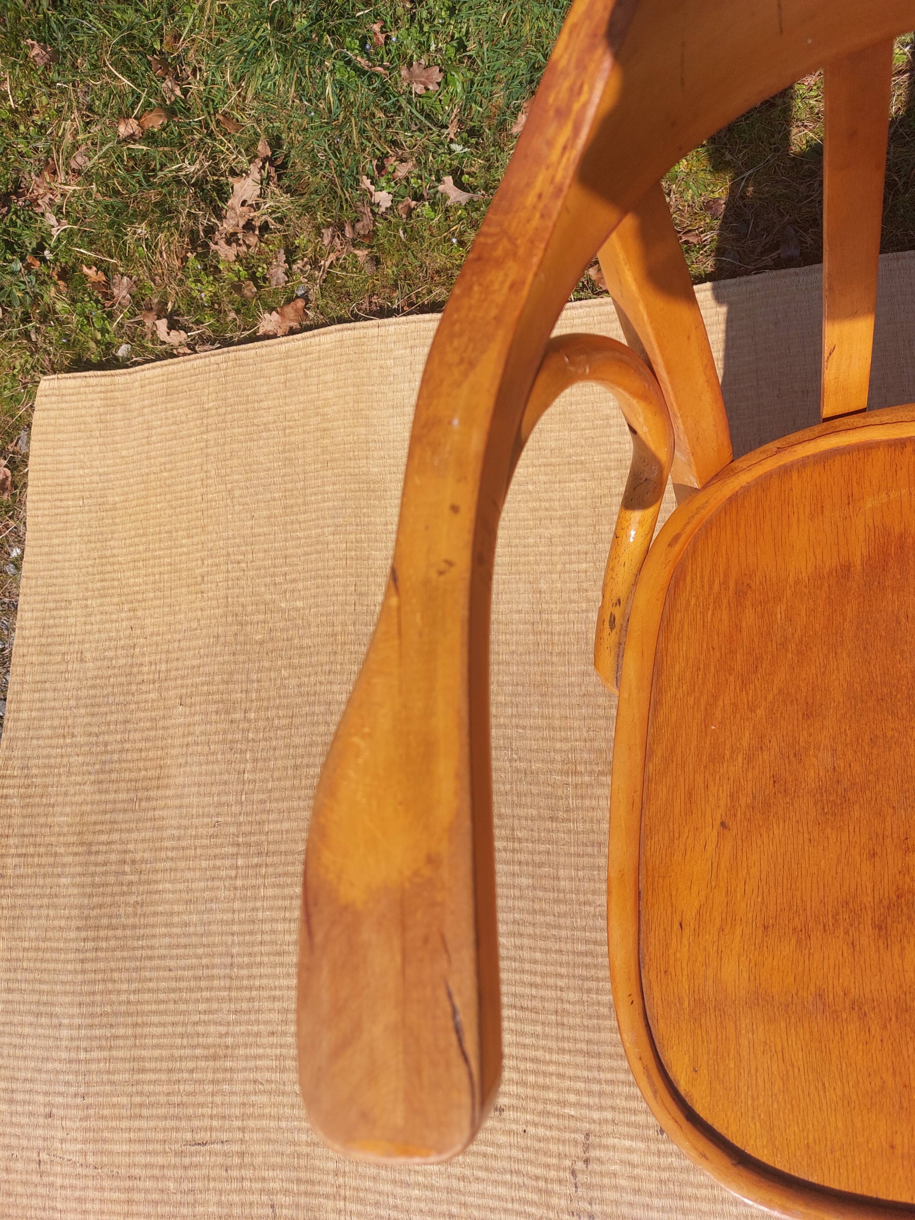 Luterma wooden armchair