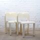 Paire de chaises en plastique UPO d'Eero Aarnio 1979