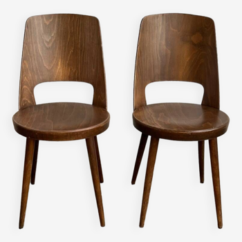 Pair of Mondor Baumann chairs