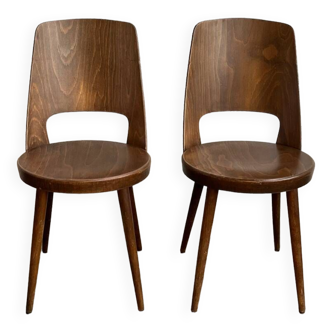 Pair of Mondor Baumann chairs