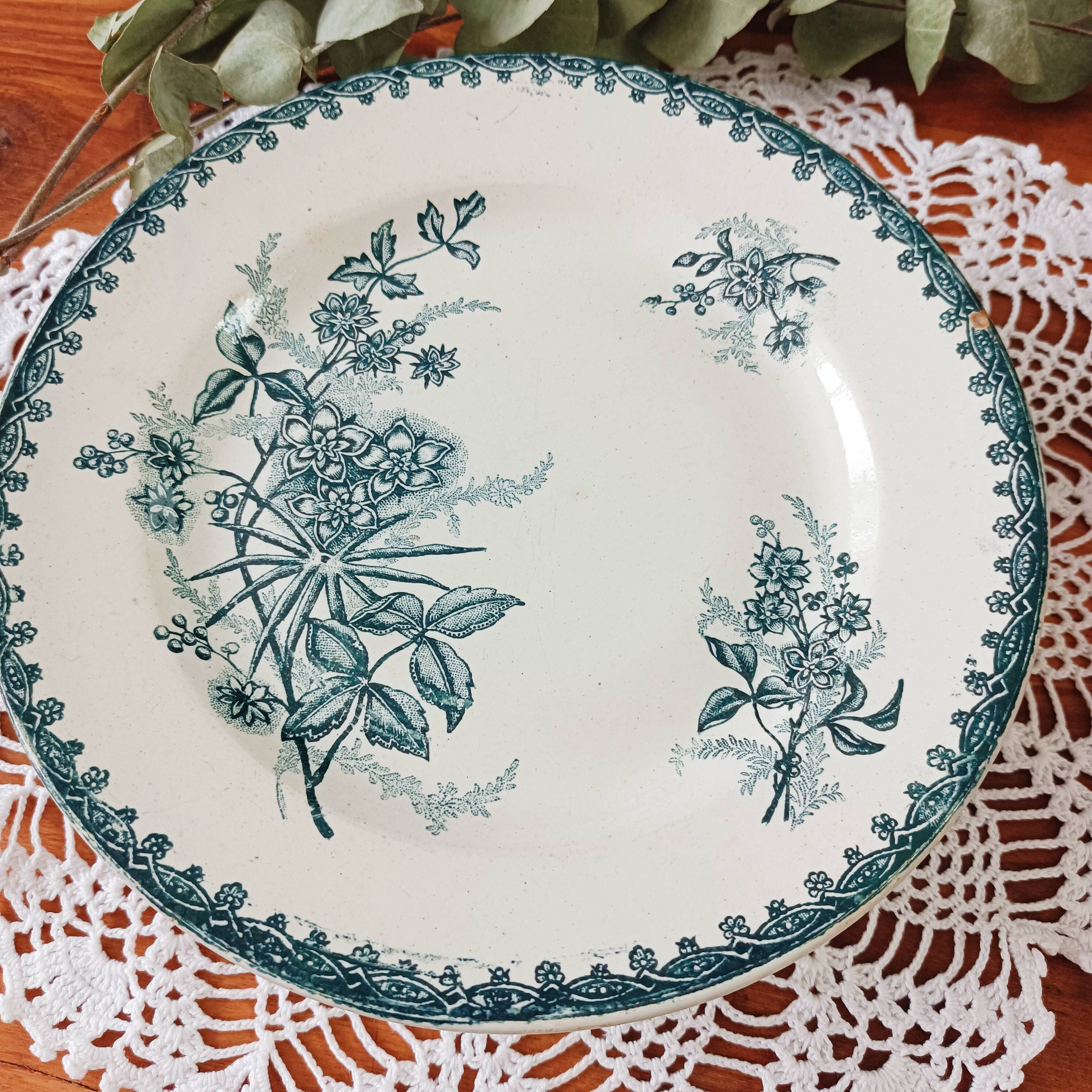 Compotier bas terre de fer, Société Amandinoise Margot