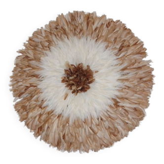 Juju hat beige and white 60 cm