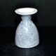 Vintage iridescent gray porcelain egg cup