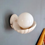 Shell wall lamp