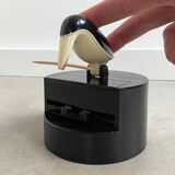 Vintage bird / penguin toothpick dispenser - Cheerful tableware