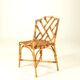 4 rattan chairs Vivai del sud, Italy 1970s