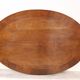 Antique Oval Table In Walnut, Italy Mid 19th Century