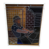 Stained glass window