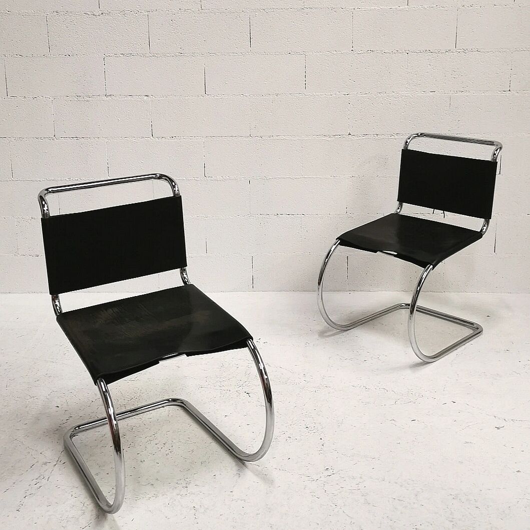 MR10 chair by Mies Van Der Rohe, 1970/80