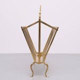 Brass Magazine holder Maison Baguès 1950s France