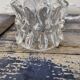 Lot de deux baladeuses en verre scandinave