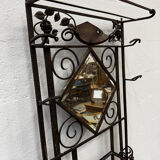 Art Deco coat rack / entrance hall wardrobe