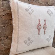 Cactus silk pillow, cactus silk cushion, lumbar pillow, decorative silk pillow